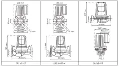 Насос циркуляційний фланцевий Koer GRS 65/11F (KP2771)