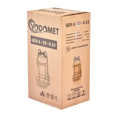 Насос дренажний Vodomet QDX 6-22-0.55 (корп.алюміній) (VO4189)