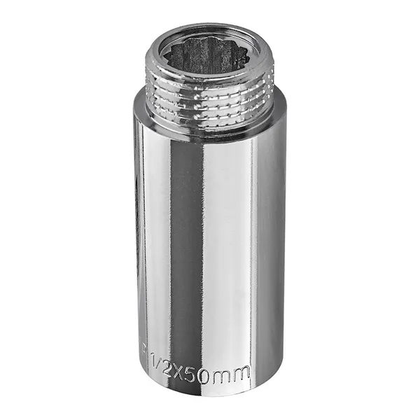 Подовжувач Europroduct EP.E050.Chr - 1/2"MF-50мм хром (EP6127)
