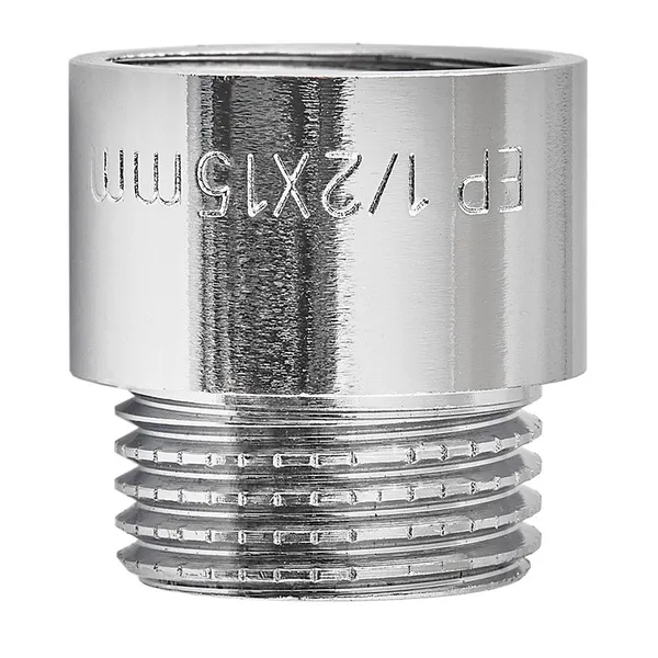 Подовжувач Europroduct EP.E015.Chr - 1/2"MF-15мм хром (EP6122)