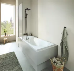 Душова система настінного монтажу Grohe Tempesta System 250 Cube з термостатом для ванни (266912431)