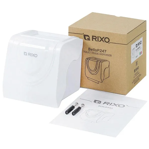 Диспенсер туалетного паперу Rixo Bello (P247W)