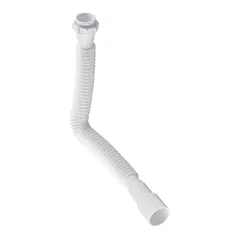 Гофротруба сполучна Zerix GN-01-A з накидною гайкою 1 1/2" (310-650 мм) (ZX5095)