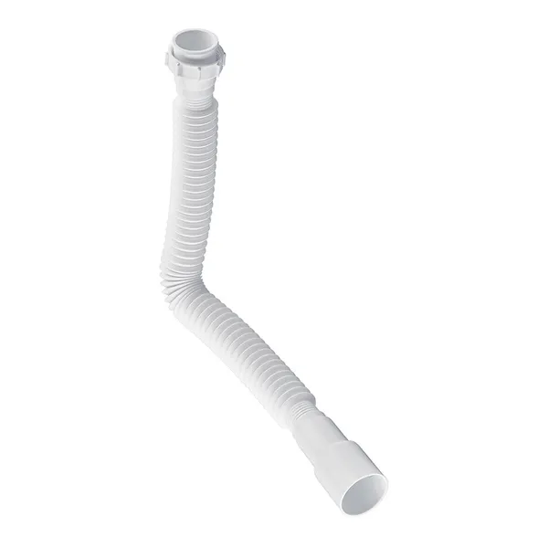Гофротруба сполучна Zerix GN-01-A з накидною гайкою 1 1/2" (310-650 мм) (ZX5095)