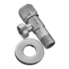 Кран для підключення сантехприладів Mixxus VAL-07-1/2x3/4 з нерж.ст.SUS304 (УПАКОВКА БЛІСТЕР) (MI6057)