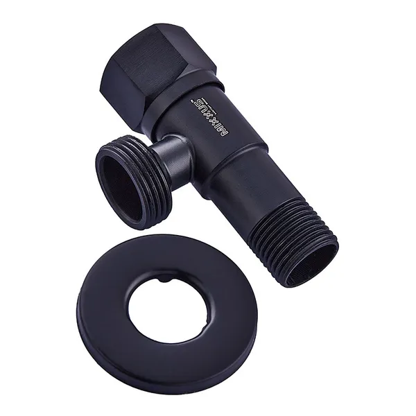 Кран для підключення сантехприладів Mixxus VAL-07-1/2x3/4 Black (MI6059)