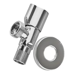 Кран для підключення сантехприладів Zerix BAV-02-1/2x3/4 (ZX5098)