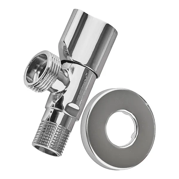 Кран для підключення сантехприладів Zerix BAV-02-1/2x3/4 (ZX5098)