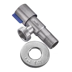 Кран для підключ. сантехприл. Zerix VAL-03-1/2x3/4 з нерж. ст.SUS304 (ZX4799)