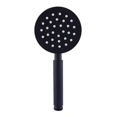 Ручний душ Mixxus SH-01.SUS Black з нерж. сталі (MI6119)