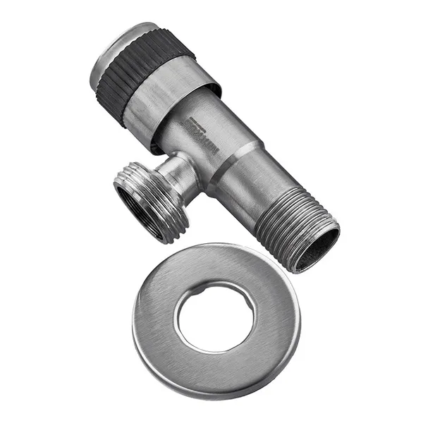 Кран для підключення сантехприладів Mixxus VAL-05-1/2x3/4 з нерж. сталі SUS304 (MI6027)