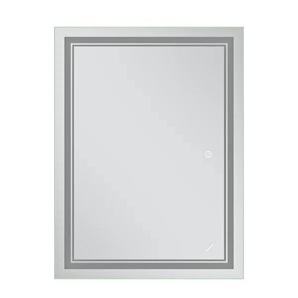 Дзеркало Mixxus Premium QUADRO MR20-80x60-Reverse з Led Touch, Anti-fog, димером, регулятором яскравості (MP6619)