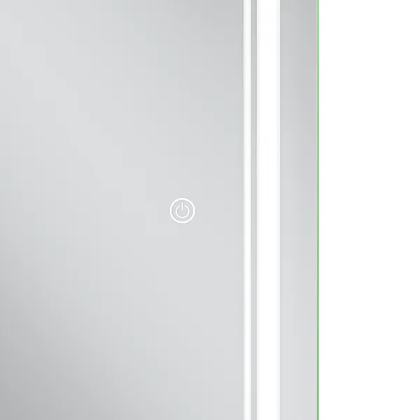 Дзеркало Mixxus Premium QUADRO MR20-80x60-Reverse з Led Touch, Anti-fog, димером, регулятором яскравості (MP6619)