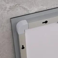 Дзеркало Mixxus HARD MR07-80x50 з Led Touch, Anti-fog, димером, регулятором яскравості (MI6658)