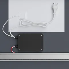 Дзеркало Mixxus Premium CUBIC MR14-80x60-Reverse з Led Touch, Anti-fog, димером, регулятором яскравості (MP6648)