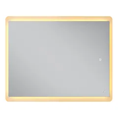 Дзеркало Mixxus Premium OLIVARY MR19-90x70-Reverse з Led Touch, Anti-fog, димером (3-6,5kK) (MP6630)