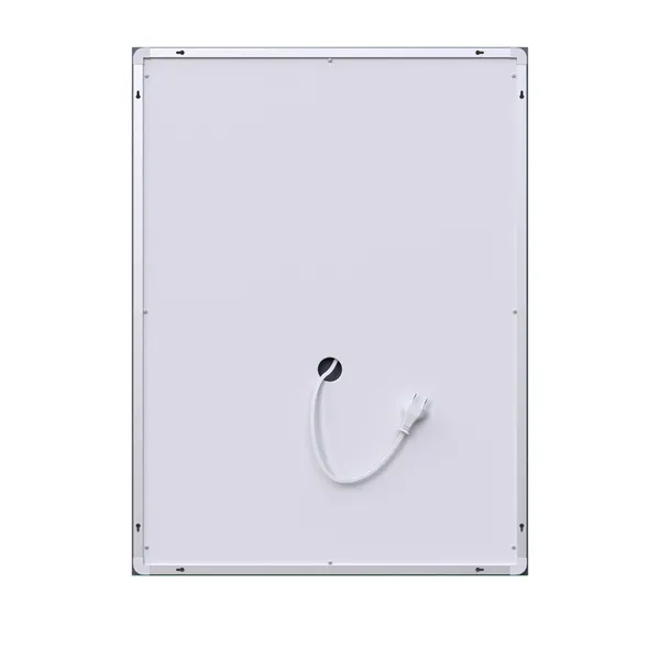 Дзеркало Mixxus Premium FLASH MR21-70x90 з Led Touch, Anti-fog, димером, регулятором яскравості, годинником (MP6618)