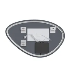 Дзеркало Mixxus Premium DIVERSE MA01-90x60-Reverse з Led Touch, Anti-fog, димером (3-6,5kK) (MP6633)