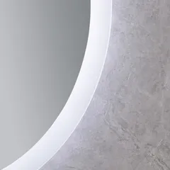 Дзеркало Mixxus PLAIN MC10-60 з Led Touch, Anti-fog, димером, регулятором яскравості, годинником (MI6013)