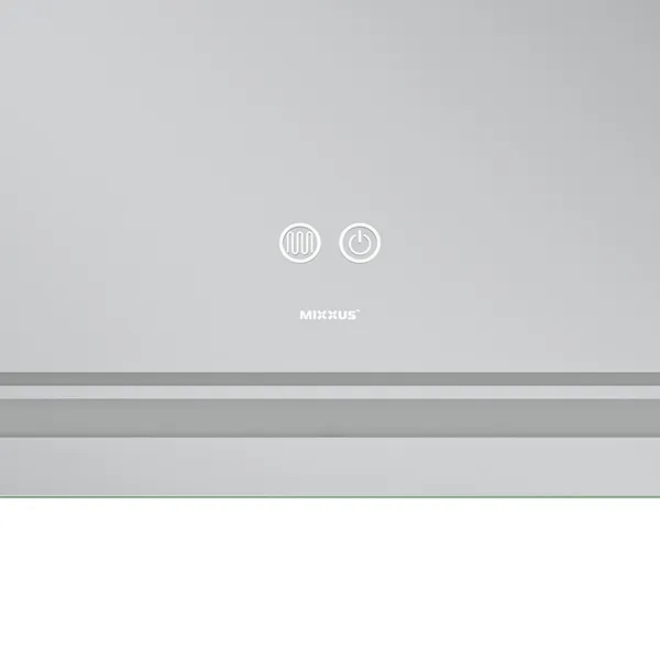 Дзеркало Mixxus Premium QUADRO MR20-100x70 з Led Touch, Anti-fog, димером, регулятором яскравості, лінзою (MP6622)