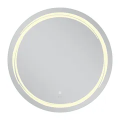 Дзеркало Mixxus Premium WAVE MC04-90 з Led Touch, Anti-fog, димером (3-6,5kK) (MP6637)
