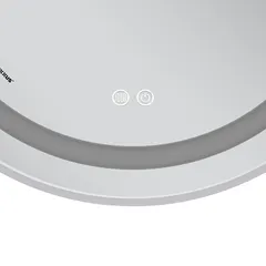 Дзеркало Mixxus Premium ELLIPSE MV05-80x70-Reverse WHITE з Led Touch, Anti-fog, димером (3-6,5kK) (MP6645)