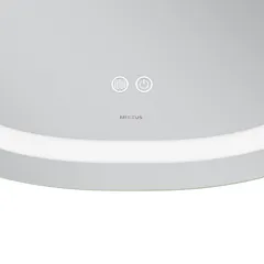 Дзеркало Mixxus Premium DIVERSE MR16-70x70 з Led Touch, Anti-fog, димером (3-6,5kK) (MP6640)