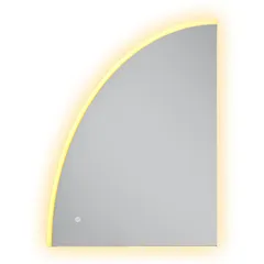 Дзеркало Mixxus Premium TOPPER MS02-75x100 з Led Touch, Anti-fog, димером (3-6,5kK) (MP6634)