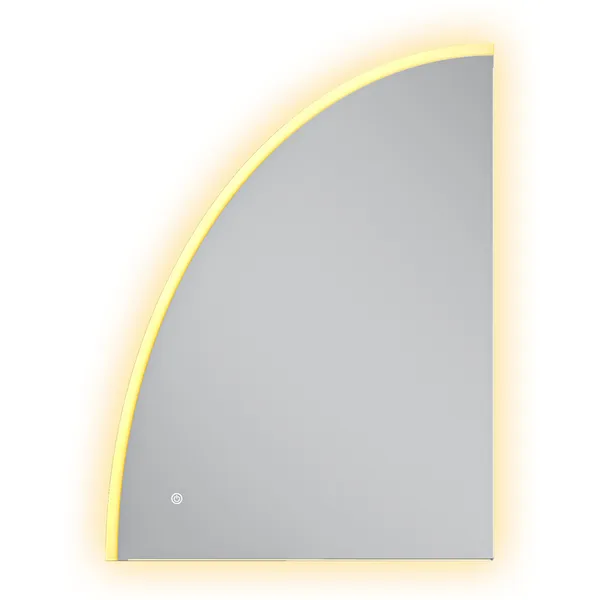 Дзеркало Mixxus Premium TOPPER MS02-75x100 з Led Touch, Anti-fog, димером (3-6,5kK) (MP6634)