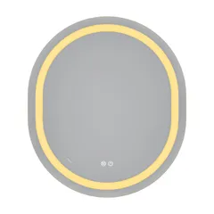 Дзеркало Mixxus Premium ELLIPSE MV05-80x70-Reverse з Led Touch, Anti-fog, димером (3-6,5kK) (MP6643)