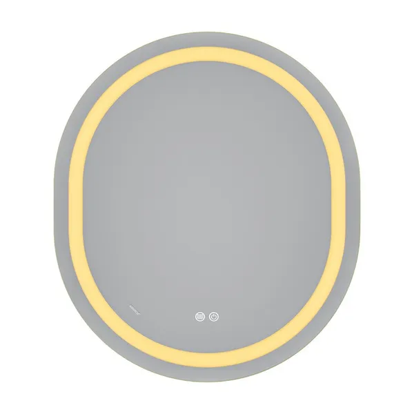 Дзеркало Mixxus Premium ELLIPSE MV05-80x70-Reverse з Led Touch, Anti-fog, димером (3-6,5kK) (MP6643)
