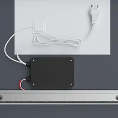 Дзеркало Mixxus Premium CUBIC MR14-70x50-Reverse з Led Touch, Anti-fog, димером, регулятором яскравості (MP6647)