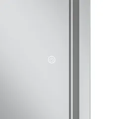 Дзеркало Mixxus Premium QUADRO MR20-90x70-Reverse з Led Touch, Anti-fog, димером, регулятором яскравості (MP6621)