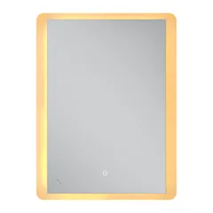 Дзеркало Mixxus Premium OLIVARY MR19-80x60-Reverse з Led Touch, Anti-fog, димером (3-6,5kK) (MP6628)