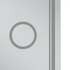 Дзеркало Mixxus Premium QUADRO MR20-100x80 з Led Touch, Anti-fog, димером, регулятором яскравості, лінзою (MP6623)