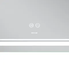 Дзеркало Mixxus Premium QUADRO MR20-100x80 з Led Touch, Anti-fog, димером, регулятором яскравості, лінзою (MP6623)