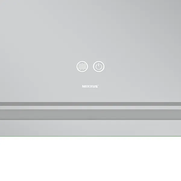 Дзеркало Mixxus Premium QUADRO MR20-100x80 з Led Touch, Anti-fog, димером, регулятором яскравості, лінзою (MP6623)