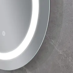 Дзеркало Mixxus PLAIN MC03-60 з Led Touch, Anti-fog, димером, регулятором яскравості (MI6662)