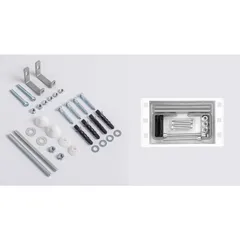 Інсталяція для підвісного унітазу Koer KT-0502-05 500x165x1125mm з панеллю змиву KT-0602-05 чорна матова (KR5173)