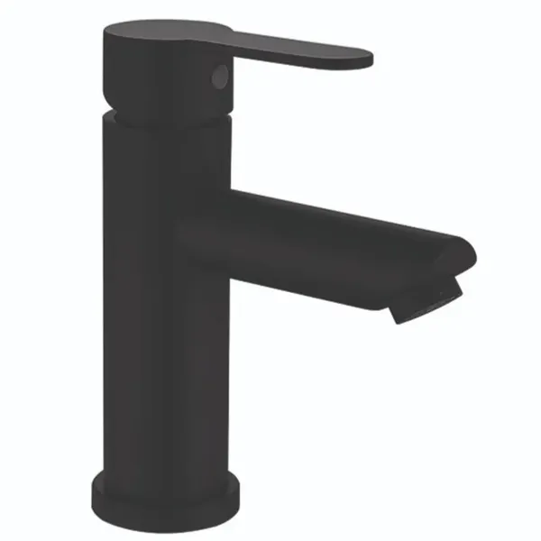 Змішувач для умивальника ZERIX DAX-001-A BLACK з нерж. сталі SUS304 (ZX4811)