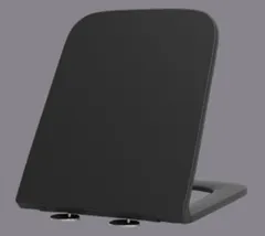 Унітаз підвісний Mixxus Premium Quadro-0302-R Black 530x360x365mm, система змиву RIMLESS (MP6455)