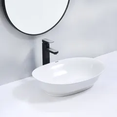 Раковина накладна Mixxus Premium ELLIPSE-0103 550х390х140mm (MP6553)