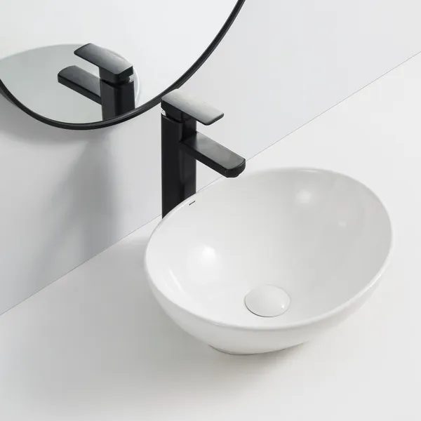 Раковина накладна Mixxus Premium ELLIPSE-0107 345х265х120mm (MP6525)