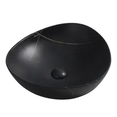 Раковина накладна Mixxus Premium WAVE-0104 MARBLE 460х420х130mm (MP6534)