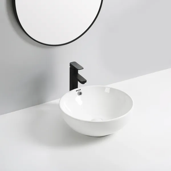 Раковина накладна Mixxus Premium ELLIPSE-0205 430х430х150mm з переливом (MP6530)