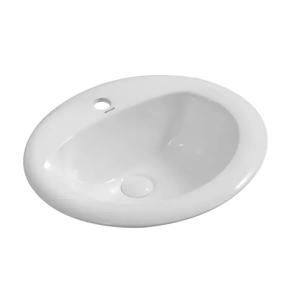 Раковина врізна на стільницю Mixxus Premium TOPPER-1602 515х400х200mm з отвором під змішувач та переливом (MP6572)