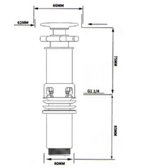 Раковина накладна Mixxus Premium STYLE-0201 520х375х140mm з донним клапаном та отвором під змішувач (MP6511)