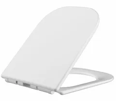 Сидіння-кришка для унітазу Mixxus SEAT COVER QUADRO-2003 з мікроліфтом 430х338х35mm (MI6689)