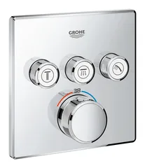 Термостат прихованого монтажу на 3 споживача Grohe Grohtherm SmartControl (29126000)