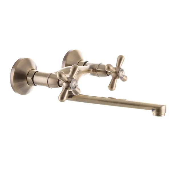 Змішувач для кухні Haiba Dominox 361 бронзовий (HB0092)